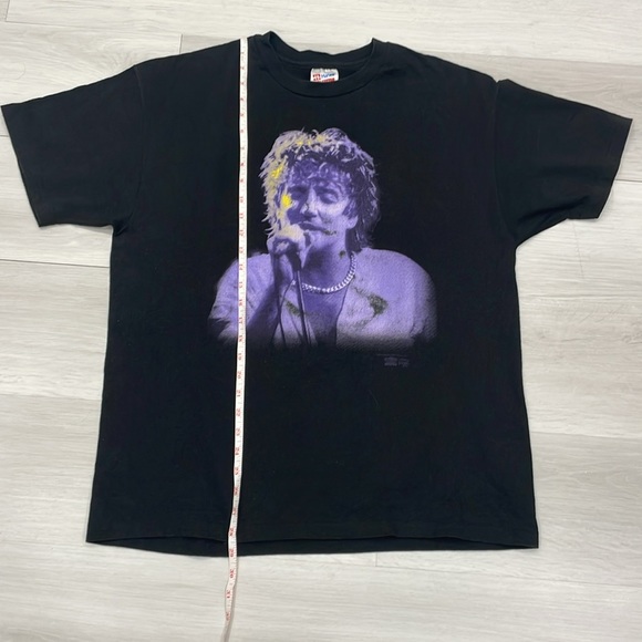 Vintage 1993 Rod Stewart Unplugged Promo Graphic T-shirt - Picture 15 of 16